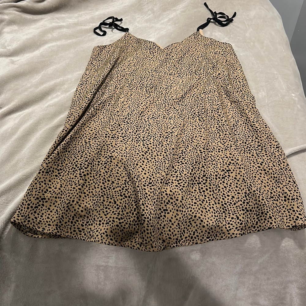 She + Sky Cheetah Print Dress